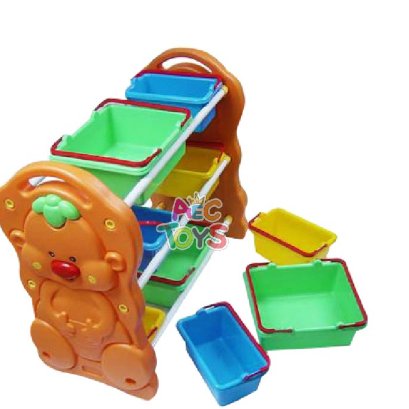 ชั้นเก็บอุปกรณ์คุณหนูแสนน่ารัก พลาสติก